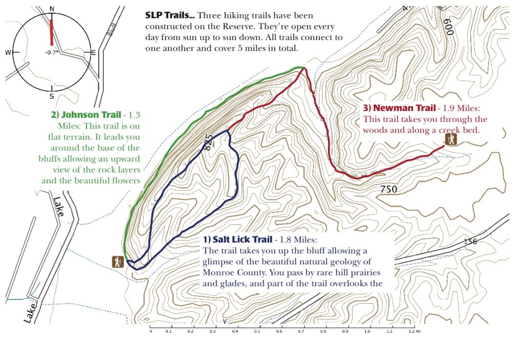 Driving directions to and trail map for Salt Lick Point Land and Water ...